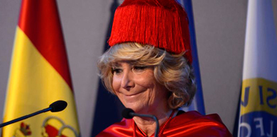 La presidenta del PP de Madrid, Esperanza Aguirre. | Bernardo Daz