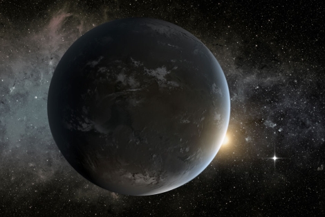 Recreacin artstica del planeta 'Kepler-62f'.| NASA