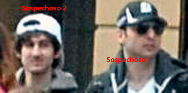 Los dos hermanos chechenos, presuntos autores del atentado de Boston. | Reuters