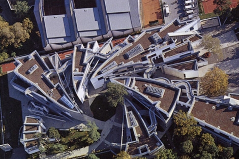 Vista aérea de la Escuela Judía Heinz-Galinski, Berlín. | Fotos: ELMUNDO.es