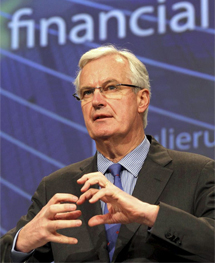 Michel Barnier, vicepresidente de la CE y comisario de Mercado Interior. | Efe