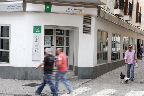 Una oficina de empleo en el centro de Sevilla. | Conchitina