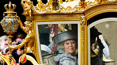 La reina Beatriz de Holanda el pasado mes de septiembre. | Afp