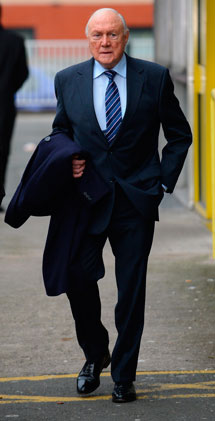 Stuart Hall, a su llegada al tribunal. | Afp