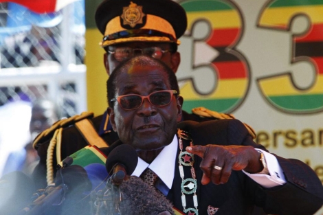 El presidente Robert Mugabe.| Reuters