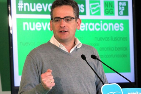 Antonio Basagoiti, actual presidente del PP vasco.| Efe