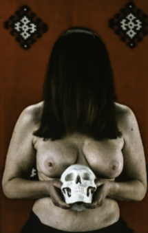 'Banging the Skull '. |  Marina Abramovic