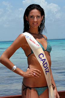 Desire Panal en Miss Espaa 2009.