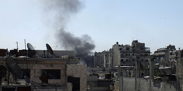 Bombardeos en Homs, la semana pasada. | Reuters