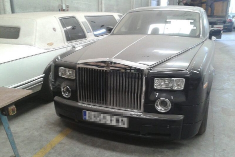 El Rolls Royce que fue propiedad de Daz Ferrn y que dijo haber vendido a de Cabo.