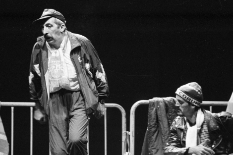 Vidal Bolaño, durante una representación de 'Oé, oé, oé' en 1996. | Efe