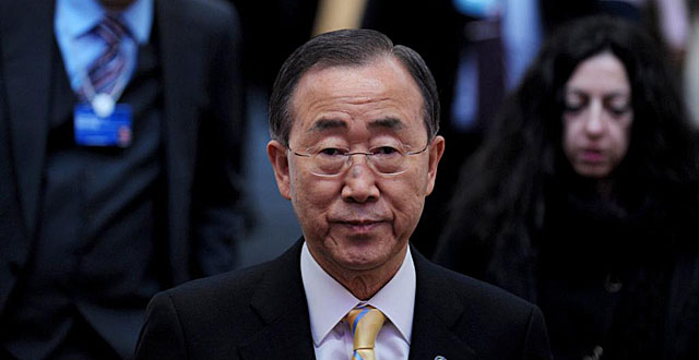 El secretario general de Naciones Unidas, Ban Ki-moon. | Afp