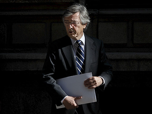 El ex diputado del PP Jorge Tras Sagnier, tras declarar ante el juez. | Gonzalo Arroyo