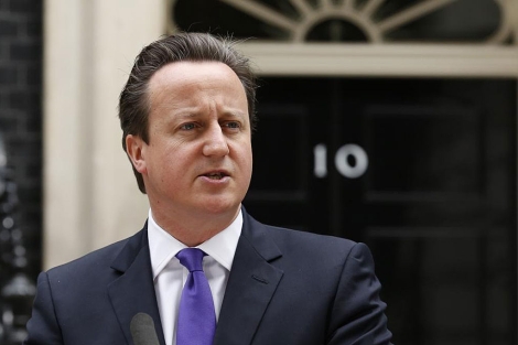 El primer ministro David Cameron, a las puertas de Downing Street. | Reuters