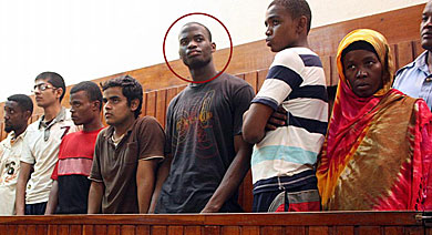 Michael Adebolajo en el juicio en Kenia en noviembre de 2010. | Afp