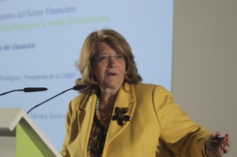 La presidenta de la CNMV, Elvira Rodrguez. | Paco Toledo