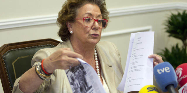La alcaldesa de Valencia, Rita Barber. | Benito Pajares