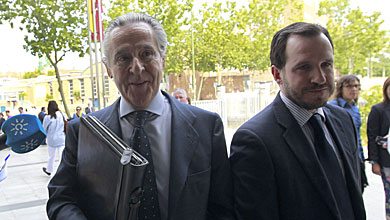 Miguel Blesa entrando en los juzgados de Plaza de Castilla. | Efe
