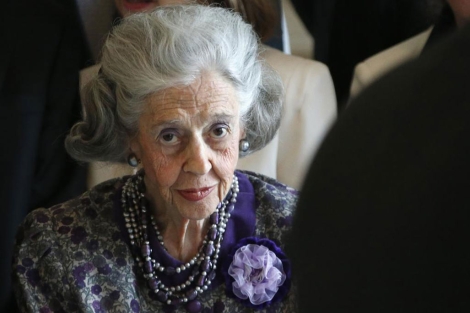 La reina Fabiola de Bélgica, una foto de archivo.| Reuters