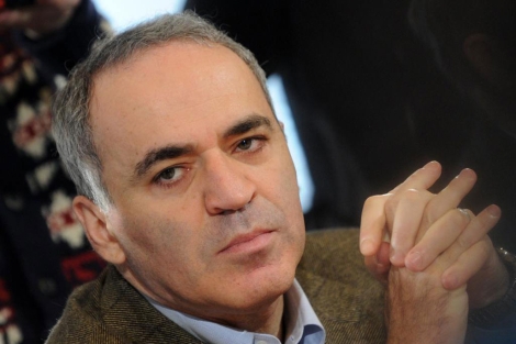 El jugador de ajedrez y lder opositor ruso, Garry Kasparov.| Afp