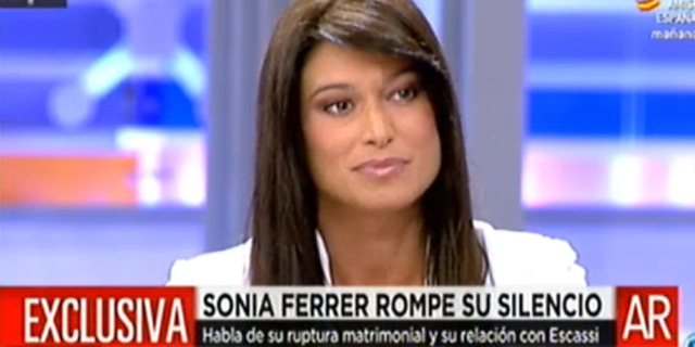 Sonia Ferrer en el programa de Ana Rosa