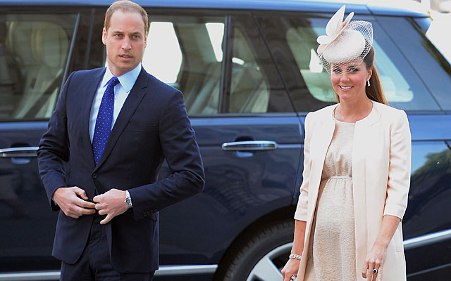 Los duques de Cambridge, la semana pasada en el aniversario de la entronización de la reina. | AFP