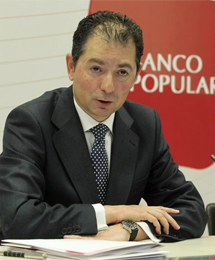 Francisco Gmez, consejero delegado de Banco Popular. | Paco Toledo