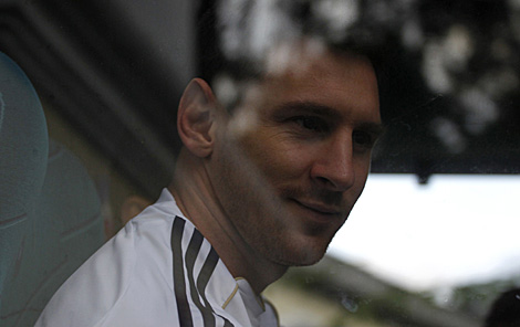 Messi, en Guatemala para disputar un partido con la seleccin argentina. | Reuters