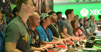 El 'stand' de Xbox en la feria E3.| Afp