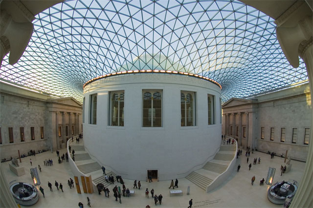 La galera central del Museo Britnico. | British Museum