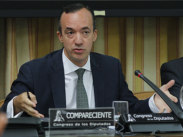 El secretario de Estado de Seguridad, Francisco Martnez, durante la Comisin de Interior en el Congreso. | Kote Rodrigo / Efe