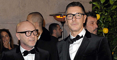 Domenico Dolce y Stefano Gabbana en una imagen de 2012.| Gtres