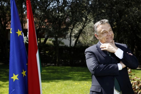 Orban, en una entrevista en Madrid.| Sergio Enriquez-Nistal