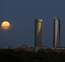 'La sper luna' en Madrid. [Vea ms fotos]
