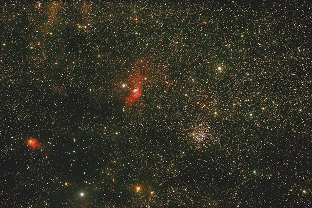 Imagen de la galaxia NGC 6822 o de Barnard. | CTIO/NOAO