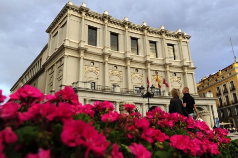 Fachada del Teatro Real en la Plaza de Oriente. | B. Daz