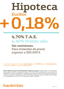 Cartel de la campaa publicitaria que lanz en 2007 Bankinter. | ELMUNDO.es