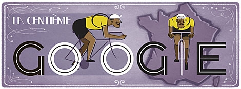 'Doodle' del Tour de Francia