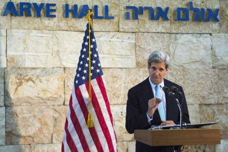 John Kerry habla en Tel-Aviv.| Reuters