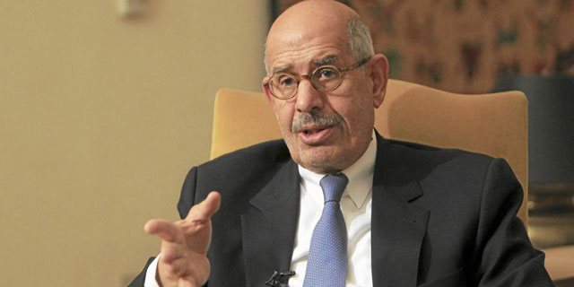Mohamed El Baradei durante una entrevista.| Reuters