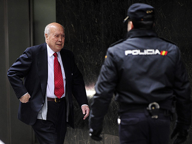 El ex tesorero del PP lvaro Lapuerta acude a declarar a la Audiencia Nacional. | Bernardo Daz