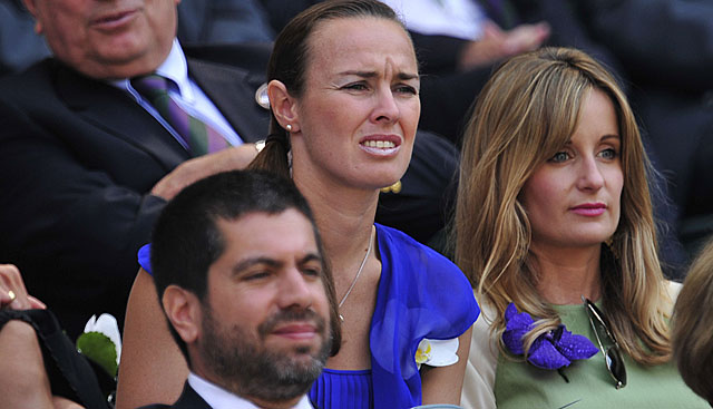 La tenista, en la final femenina de Wimbledon del pasado fin de semana. | AFP