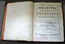 Primera edicin original de 'Principia Mathematica'. | EM