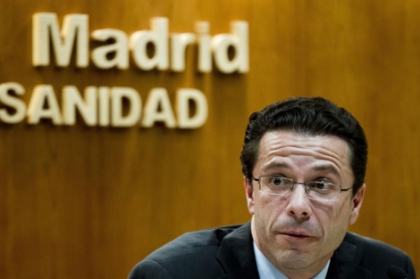 El consejero de Sanidad de la Comunidad de Madrid, en una comparecencia reciente. | Efe