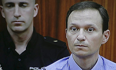 La mirada perdida de Jos Bretn durante el juicio. | Madero Cubero