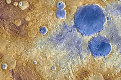 Valles esculpidos por nieve en Marte. | NASA