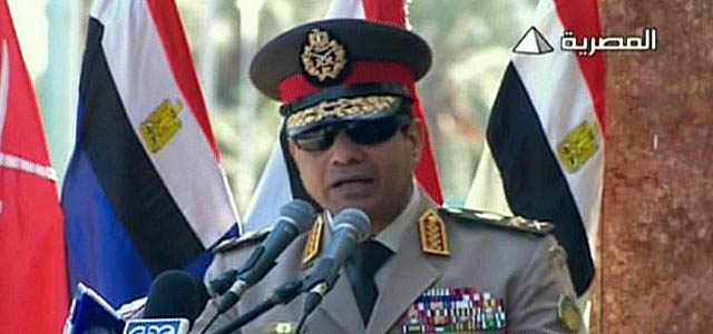 El jefe del ejército egipcio, Abdel Fatah al Sisi. | Afp