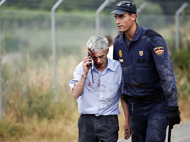 El maquinista Francisco José Garzón el día del accidente. | Óscar Corral / Reuters