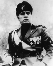 Benito Mussolini.| Efe