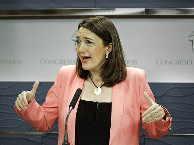 La portavoz del PSOE en el Congreso, Soraya Rodrguez. | Emilio Naranjo / Efe